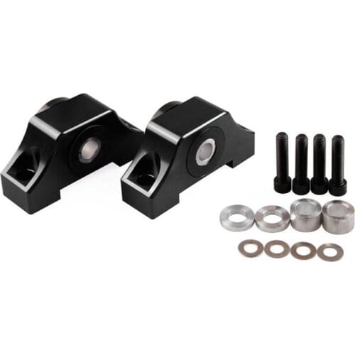 Car Engine Motor Torque Mount Kit For 1992-2000 Honda Civic D15 D16 B16 B18 B20 High Quality Aluminum Alloy Silver/Black/Red