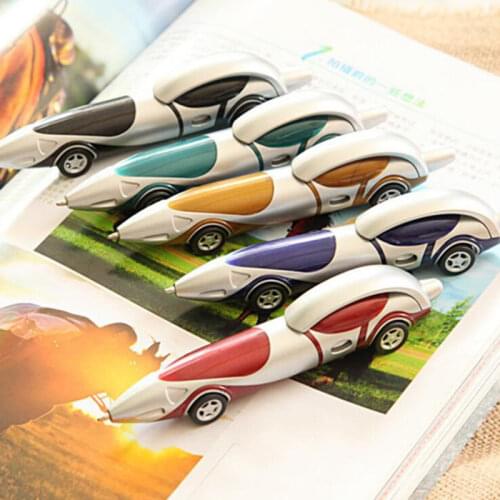 Novelty Cute Creative Plastic Ballpoint Pen Car Model Ballpoint Pen Children Stationery Boy Reward Gift School Accessories