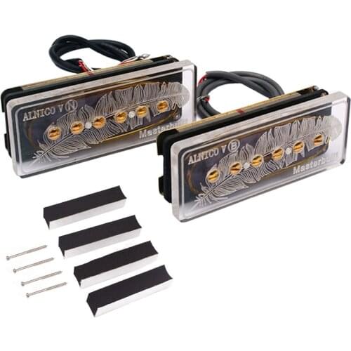 New guitar parts Master built P90 Alnico v soap Bar pickups