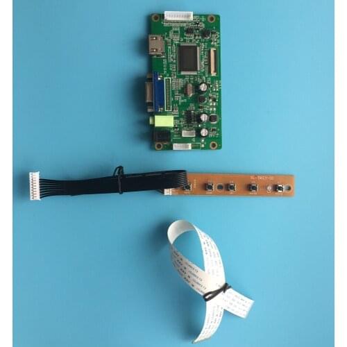 For LP140WF6(SP)(D1)(SP)(C1) LED LCD DIY monitor panel controller board DRIVER 1920X1080 KIT VGA EDP 14" 30Pin EDP HDMI SCREEN