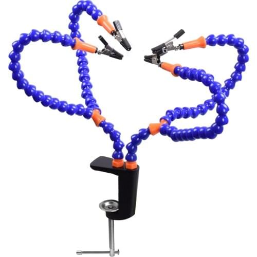 Flexible Helping Hands Third Hand Soldering Iron Tool Repair Welding Station