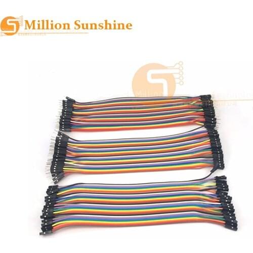 Dupont Jumper wire 20CM Male to Male + Female to Male + Female to Female Jumper Wire Dupont Cable for arduino DIY KIT