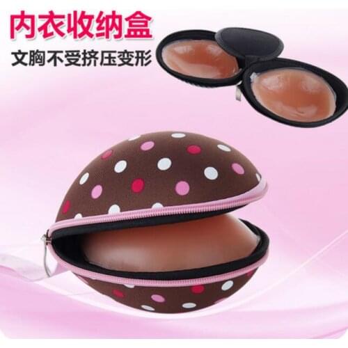 Portable Travel Invisible Bra Storage Bag Socks Panties Underwear Organizer 2 Pcs/Lot Bra Finishing Bag