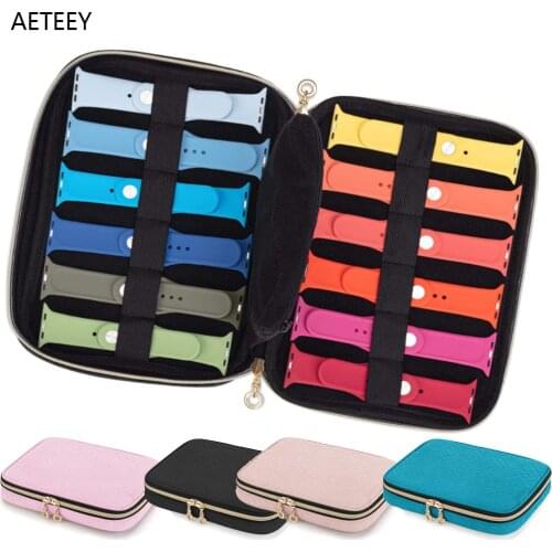 Smart Watchband Velvet Storage Hanging Bages Watch Strap Storage Bags Watchse Strap Accessories Storage Bag Jewelry Storage Box