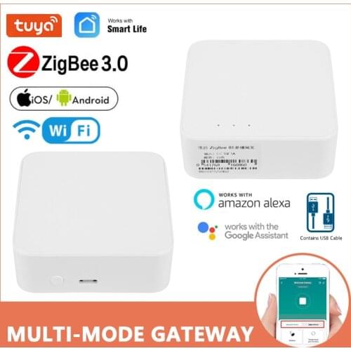 Tuya Gateway ZigBee WIFI Bluetooth Mesh Gateway Hub Smart Home Control For Tuya Smart Life Alexa Google Home Intelligent Home Hu