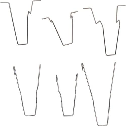 6PCS/Set H1 H3 H4 H7 LED Headlamp Headlight Dip Dipped Beam Head Lamp Bulb Retaining Spring Clip Clamp