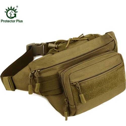 High Quality Outdoor Sport Men Waist Pack Chest & Crossbody Bag Waterproof Canvas Muitl-function Fanny Pack Bum Bags Bolso Man