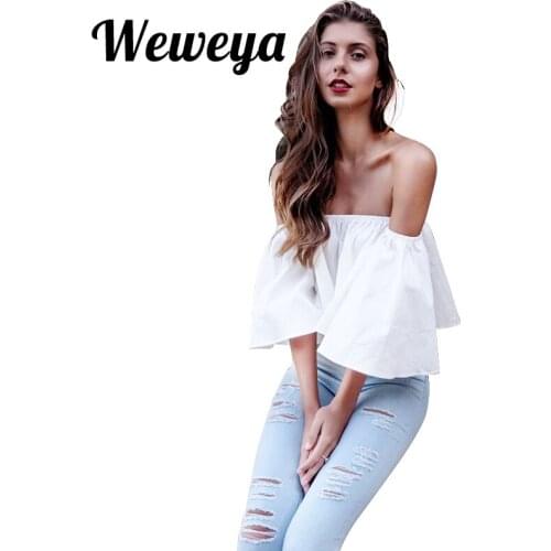 Женские летние рубашки Weweya China At AliExpress