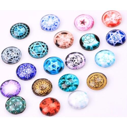 20Pcs/lot Stars Floating Charms Hand-made DIY for Glass Lockets