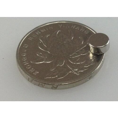 20PCS disc D5*2MM pull force 0.4KG strong power small neodymium ndfeb permanent rare earth magnet fasterners