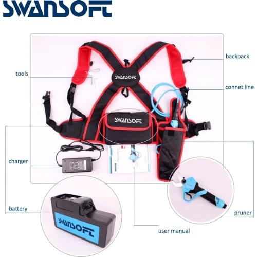 Vine pruning shears Maximum power 1260W Lithium battery garden tools Non-slip handles pruning shears