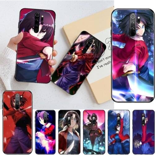 Anime Kara No Kyoukai Phone Case for Redmi 9A 8A 7 6 6A Note 9 8 8T Pro Max Redmi 9 K20 K30 Pro