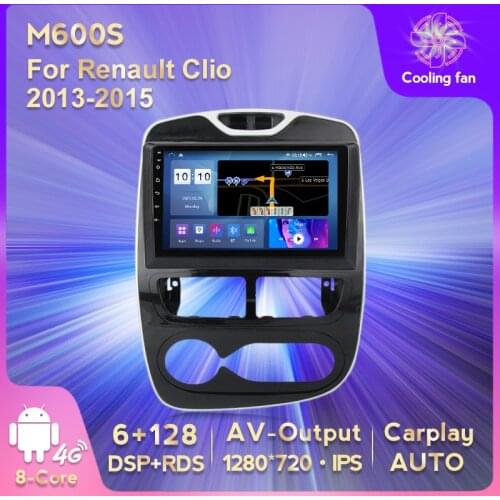 IPS HD 1280*720 Android 11 Car GPS Navigation DVD Multimedia Player for Renault Clio 4 ZOE 2013-2015 Stereo Player Carplay AUTO