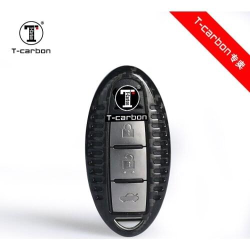 For Infiniti Q50 QX50 FX37 JX35 car key Shell carbon fiber Key cover key bag