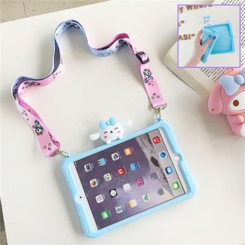 For Lenovo Tab P11 TB-J606F TB-J606L/N 11inch 2020 Stand Capa Cover For Lenovo Xiaoxin Pad J606F Silicone Case Shoulder strap