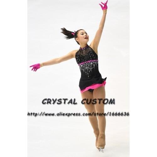 Custom-made Girls Figure Skating Dress New Brand Ice Skating Dresses For Competition DR4821