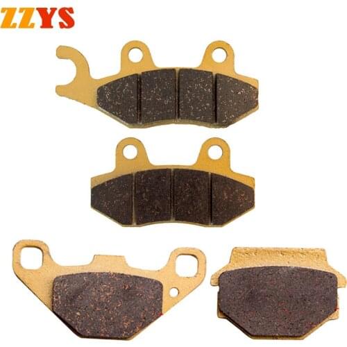 125cc Motorcycle Front and Rear Brake Pads Set For PEUGEOT City Star 125 Blue Line AC / Carb 2015