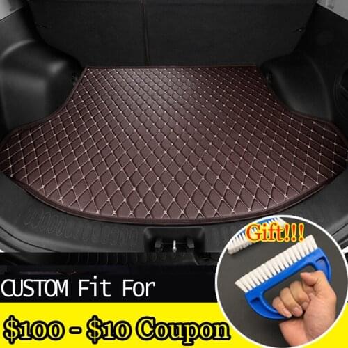 Hot fit car trunk mat for Toyota Camry Corolla RAV4 X Crown Verso FJ Cruiser yaris L 3D car-styling tray carpet cargo liner