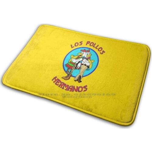 Hermanos Mat Rug Carpet Anti-Slip Bedroom Entrance Door Mat Breaking Gustavo Fring Heisenberg Jesse Mike Meth Crystal