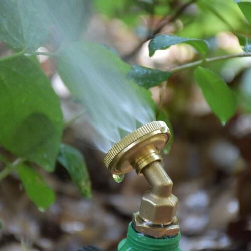 Male 1/2" Brass Spray Misting Nozzle Refraction nozzle Garden Fog nozzle Irrigation Watering Garden Tools 1pcs