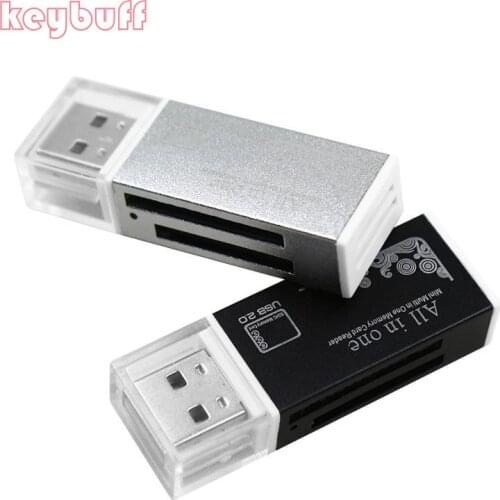 Multi All in 1 Micro USB 2.0 Memory Card Reader Adapter for Micro SD SDHC TF M2 MMC MS PRO DUO Card Reader microsd reader