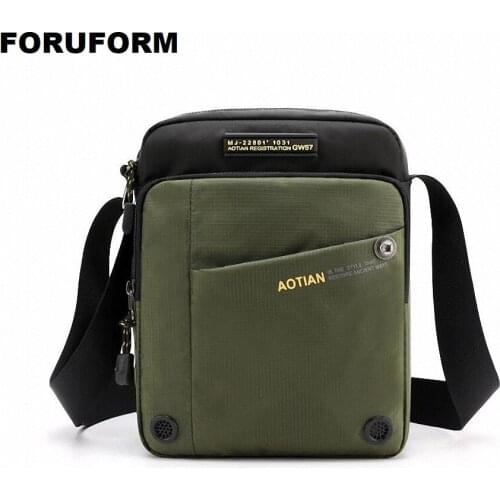 Fashion Small Men Mobile Phone Wallet Storage Bag Handbag Male Crossbody Messenger Bags For Men Man Bag Simple Waterproof ZH-189