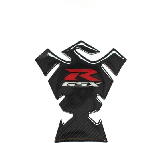 MOTORIST For SUZUKI GSXR 3D Carbon Fiber Fishbone Stickers Car Motorcycle Tank Pad Tankpad Protecto