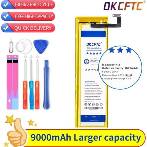 OKCFTC 9000mAh 6438132-2S Battery for GPD WIN2 WIN 2 Handheld Gaming Laptop