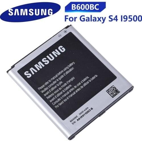 SAMSUNG Orginal B600BC B600BE B600BK B600BU 2600mAh Battery For Samsung GALAXY S4 I9500 I9502 i9295 GT-I9505 I9508 I959 i337 NFC