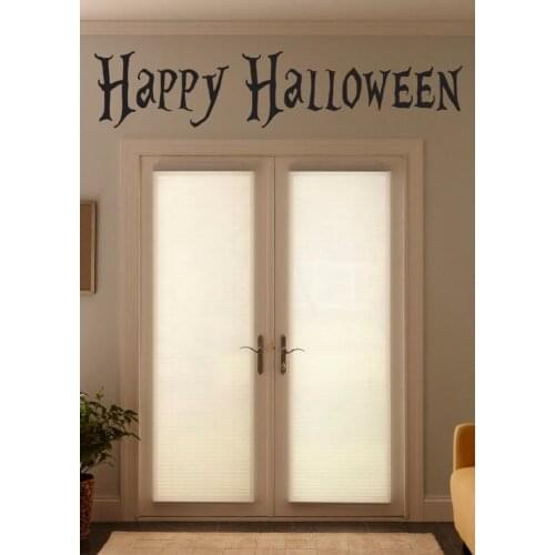 Happy Halloween Wall Stickers Self Adhesive Art Wallpaper For Babys Rooms Vinyl Mural Decal