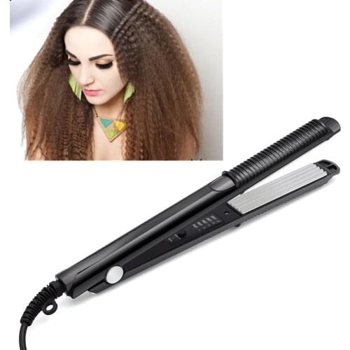 WENYI Ceramic Hair Curler Corrugated Iron Professional Hair Curling Flat Iron Styling Tools Curler