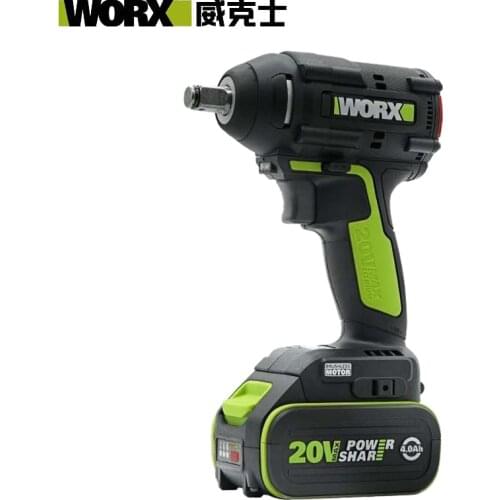 WORX Power Tools WU279 Brushless Lithium Battery Electric Impact Wrench Frame Woodworking Small Wind Cannon
