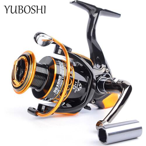 YUBOSHI Brand DQ1000-6000 Series Spinning Reel Metal Spool Metal Knob Metal Folding Rocker Spinning Fishing Reel Accessories