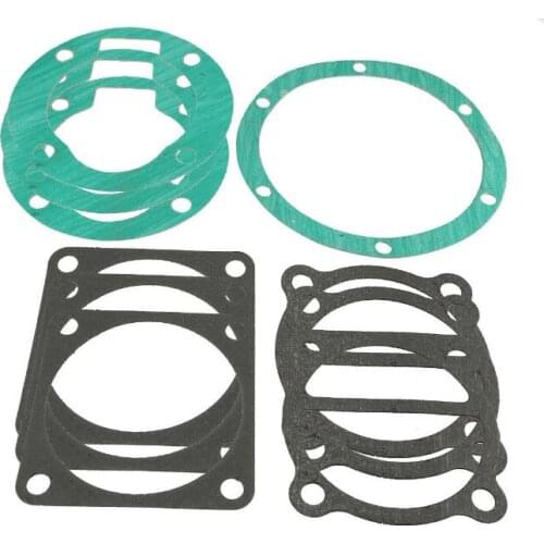 10 Pcs Paper Air Compressor Cylinder Base Valve Plate Sealing Gaskets Bracket