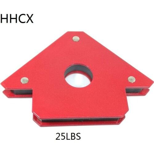 2PCS/LOT 25LBS Magnetic Triangle multi-angle Welding Positioner Magnet Magnetic Clamp Welding Holder Fixture