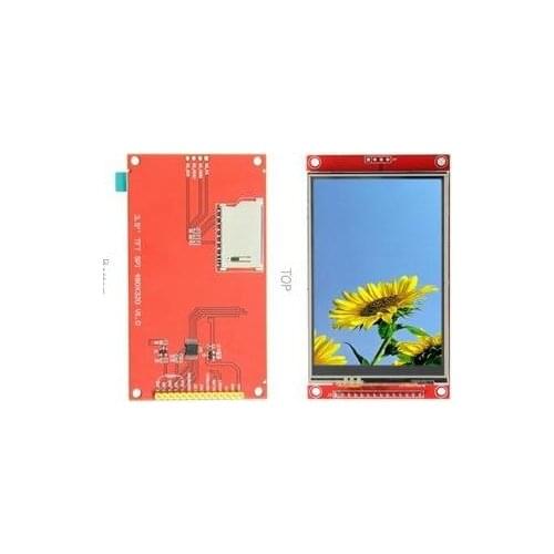 3.5 inch 14PIN HD TFT LCD Touch Screen with Adapter Board ILI9488 Drive IC 480(RGB)*320 SPI Interface