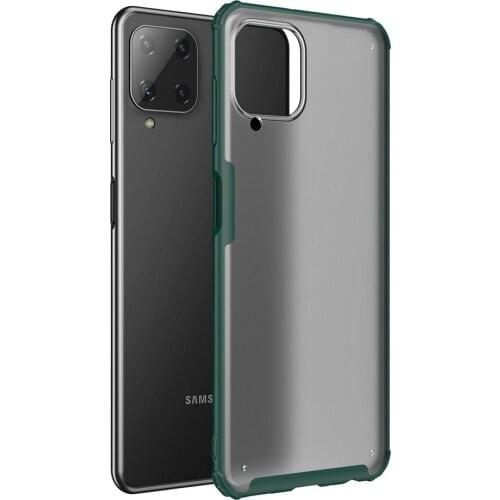 Acrylic Bumper Armor Back Case for Samsung A 22 4G 2021 Crystal Cover 360 Protective Matte Skin for Samsung Galaxy A22 5G Coque