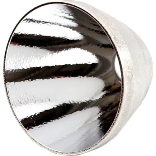 39.6mm 42mm 45mm Aluminum SMO Smooth OP Orange peel Reflector with LED Stator insulation gasket Spacer for XHP70 7070 Flashlight