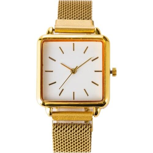 Women Watches Top Brand Luxury 2020 Fashion Watch Women Simple Stainless Steel Belt Wrist Watch Casual Gift Reloj Mujer Elegante