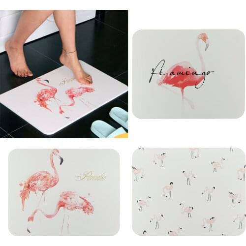 Diatomaceous Bath Mats for Bathroom Rug Absorbent Easy to Clean Perfect for Doormat Kitchen Mat