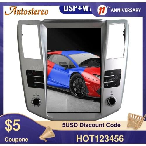 For Lexus RX300 RX330 RX350 2004-2007 Android 9.0 Multimedia Player Car GPS Navigation Auto Stereo Radio Tape Recorder Head Unit