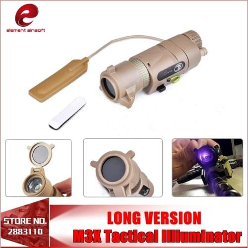 Element Airsoft Tactical Flashlight M3X L-3 Warrior Systems Hunting Lamp Gun Lantern Gun Weapons Light EX175