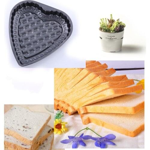 Heart Shape Molds Non Stick DIY Chocolate Fondant Making Molds Bakery Supplies