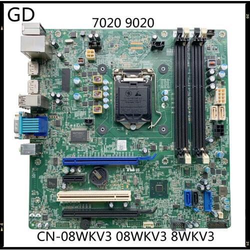 GD Original For DELL 7020 9020 DT MT Desktop Motherboard CN-08WKV3 08WKV3 8WKV3 LGA 1150 Full Tested Fast Shipping