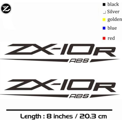 Motorcycle personality body sticker Windshield model logo sticker moto gp For Kawasaki NinjaZX10R ZX 10R ABS