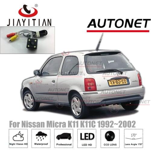 JIAYITIAN Rear view Camera For Nissan Micra K11 K11C1992~2002/backup Camera/ccd Night Vision/Reverse Camera/License Plate camera