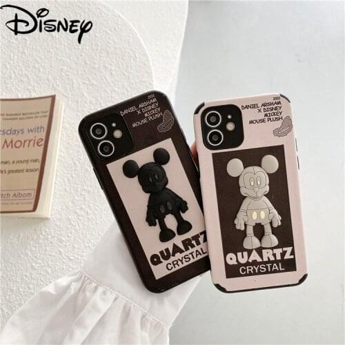 Disney Mickey Minnie for IPhone 7/8P/X/XR/XS/XSMAX/11/12Pro/12mini Personality Soft Shell
