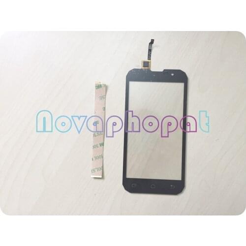 Novaphopat Black Touchscreen For Geotel G1 Waterproof MTK6580A Touch screen digitizer Sensor screen Touchpad Replacement