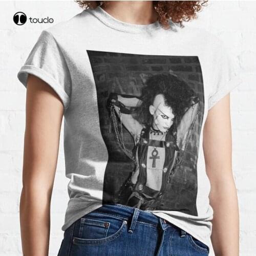 New Jonny_Slut Classicgoth 80S Trad Band Punk T-Shirt Cotton Tee Shirt