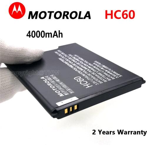 Genuine 4000mAh HC60 New Battery For Motorola Moto C Plus Moto C Plus Dual SIM XT1723 XT1724 XT1725 Phone With Tracking Number